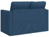 vidaXL Bodensofa mit Schlaffunktion Blau 112x174x55 cm Produktbild-Vorschau 6