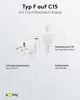Goobay Warmgeräte Anschlusskabel, 2 m, Weiß, Produktbild-Vorschau 4