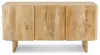 Sideboard JOYA 150 cm aus Mangoholz mit 3 Türen - Natur Produktbild-Vorschau 3