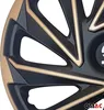 Sparco Radkappen 15 Zoll Varese Gold Schwarz 4tlg Produktbild-Vorschau 8