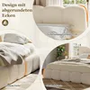 Letto imbottito idraulico Flieks 180x200 cm con Anteprima dell’immagine prodotto 5