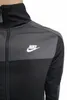 Nike Trainingsanzug schwarz grau Jacke Hose Fitnessmode Produktbild-Vorschau 3