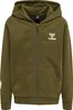 hummel hmlTRECE ZIP HOODIE - DARK OLIVE - 164 Produktbild-Vorschau 3