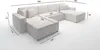 Wohnlandschaft Schlafsofa Sofa CONOR PREMIUM Kunstleder Produktbild-Vorschau 4