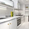 INF Saugnapfgriff Toilettendeckelheber Schrankgriff Silber Produktbild-Vorschau 2