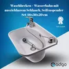ADGO® Garážový dřez Světle šedý dřez s výsuvným kohoutkem a Náhled obrázku produktu 3