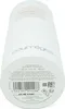 A white bottle of perfume with text and a barcode on the bottom. Voir les images du produit
