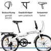 Zündapp ZF20 Speed Folder 20 inch skl dac bike city bike Voir les images du produit 5