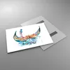 Bilder auf glas - Gondel Gondoliere illustration Kultur - Produktbild-Vorschau 2