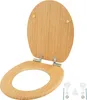 Coperchio per WC Relaxdays, doppia chiusura ammortizzata, Anteprima dell’immagine prodotto 1