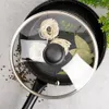 Couvercle en verre avec cadre en acier, poignée en Voir les images du produit 2