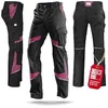 KÜBLER Workwear Damenhose Schwarz/Pink – Produktbild 1 Produktbild-Vorschau