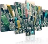 Modernes Wandbild 030111- 4 (100x50) - 5 Teilig Bilder Produktbild-Vorschau 1