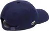 Lacoste Organic Coton Twill Cap Couleur Bleu Voir les images du produit 7