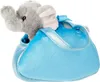 Aurora World Fancy blau/grauer Peek-a-Boo Elefant in einer Produktbild-Vorschau 3