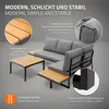 ML-Design Gartenmöbel Set 3 tlg Terrassenmöbel mit Produktbild-Vorschau 3
