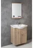 Aqualine ZARA 65 keramische wastafel, 64,5 x 46 cm, wit Productafbeelding-voorbeeld 5