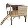 4iQ Gartenspielhaus für Kinder GUCIO 239x190x256 cm Produktbild-Vorschau 4