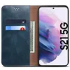 Galaxy S21 FE 5G Hülle, Leder Flip Brieftasche Schutzhülle Produktbild-Vorschau 2