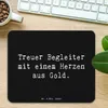 Mr. & Mrs. Panda Mauspad Spruch Skye Terrier Herz - Schwarz Produktbild-Vorschau 2