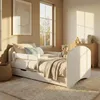 Lettino 160x80 bianco con materasso e cassetto – Lettino Anteprima dell’immagine prodotto 1
