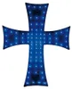 LED-Leuchtkreuz, blau, 84 LEDs, 12–24 V, 245 x 200 mm Produktbild-Vorschau 2