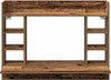 vidaXL Mesa de pared, madera reciclada, 105 x 48 x 75 cm, Vista previa de la imagen del producto 5
