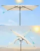 SONGMICS Sonnenschirm 232 x 149 cm, UPF 50+ Sonnenschutz Produktbild-Vorschau 5