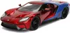 A toy model of a Ford GT car painted in a Spider-Man theme. Náhled obrázku produktu