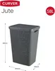 Curver Kosz Na Pranie Bieliznę 58 L Ciemny Szary Podgląd zdjęcia produktu 4