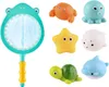 MODFU Schwimmtiere, Baby Bade Spielzeug Set, Haifisch Produktbild-Vorschau 1
