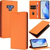 Litchi Leder Handyhülle für Samsung Galaxy Note 9 Wallet Produktbild-Vorschau 1