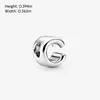 PANDORA Charms 797457 Alphabet Buchstabe C Silber 925 Produktbild-Vorschau 11