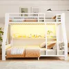 Letto a castello in metallo Merax, dimensioni 90x200 cm e Anteprima dell’immagine prodotto 4