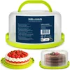 Boîte à gâteaux WELLHAUS verte 25 x 21 x 12,5 cm – Boîte de Voir les images du produit 1
