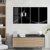 DEQORI Glasbild Echtglas 4x30x60 cm 'Sinnliche Kaffeepause' Produktbild-Vorschau 3