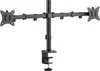 Monitor Dual Schwenkarm Tisch Halterung bis 32" Doppel Produktbild-Vorschau 1