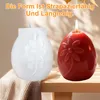 2er Set Silikonform für Osterei-Wachs- und Harzgüsse,D Produktbild-Vorschau 5