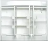 Spiegelschrank Jokey Saphir 60 x 18 x 51 cm weiß 3-türig Produktbild-Vorschau 2