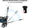 EUGAD Bollerwagen faltbar, für Camping Einkaufen, belastbar Produktbild-Vorschau 2