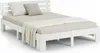 Homestyle4u drevená posteľ manželská posteľ 140x200 s Náhľad obrázku produktu 19