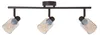 Lampada da soffitto con paralumi color ambra Agra, nero e Anteprima dell’immagine prodotto 1