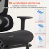 SevenComfort Sedia da ufficio ergonomica  con poggiapiedi Anteprima dell’immagine prodotto 10