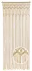 Kobolo Türvorhang Makramee LACE beige 132 Stränge 95x210cm Produktbild-Vorschau 1