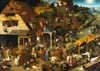 Grafika Puzzle Brueghel Pieter Kunst I proverbi olandesi Anteprima dell’immagine prodotto 1