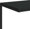 A close-up view of the corner of a black table. Náhled obrázku produktu