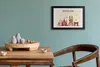 Bild 30x20 MDF-Rahmen, Wandkunst Inschrift Barcelona Produktbild-Vorschau 2