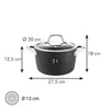 Tescoma Hrnec PRESIDENT Stone s poklicí ø 20 cm, 3,0 l Náhled obrázku produktu 4