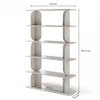 Bücherregal Chilly CODY - 120 x 181,5 cm - in Beige mit Produktbild-Vorschau 6