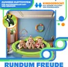 KESSER® Nestschaukel 100cm Tellerschaukel Hängeschaukel Produktbild-Vorschau 4